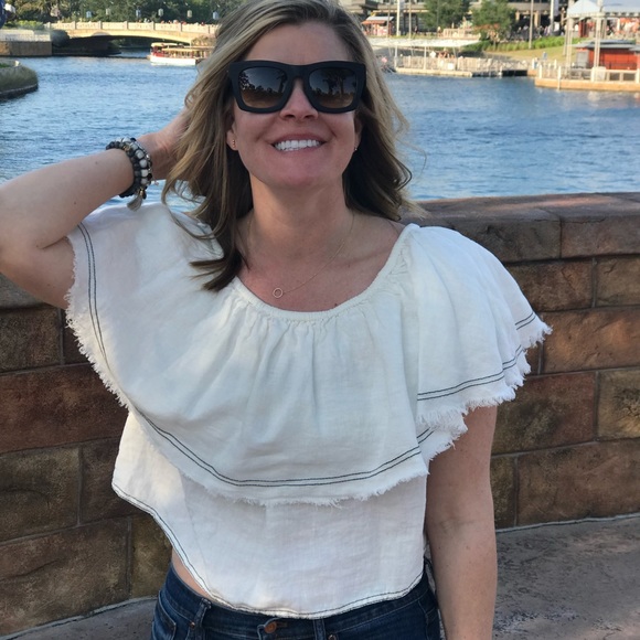 Zara Tops - Zara Linen Top